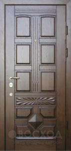 Фото стальная дверь Парадная дверь №368 с отделкой Массив дуба