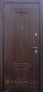 Фото  Стальная дверь С терморазрывом №28 с отделкой МДФ Шпон