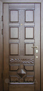 Фото  Стальная дверь Массив дуба №6 с отделкой Массив дуба