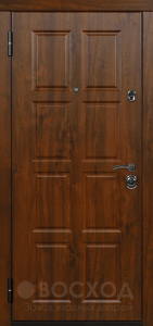 Фото  Стальная дверь С терморазрывом №4 с отделкой МДФ Шпон