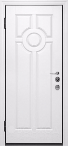 Фото  Стальная дверь МДФ №337 с отделкой Ламинат