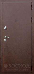 Фото стальная дверь Трёхконтурная дверь с зеркалом №2 с отделкой Ламинат