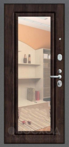 Фото  Стальная дверь Дверь с зеркалом и шумоизоляцией №22 с отделкой МДФ ПВХ