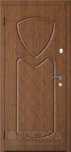 Фото  Стальная дверь МДФ №175 с отделкой МДФ ПВХ