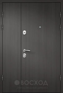 Фото стальная дверь Двойная дверь в квартиру №4 с отделкой МДФ ПВХ