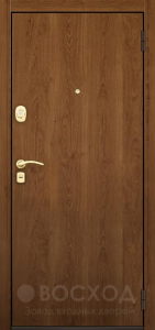 Фото стальная дверь Ламинат №37 с отделкой Ламинат