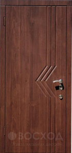 Фото  Стальная дверь С терморазрывом №39 с отделкой МДФ Шпон