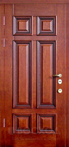 Фото  Стальная дверь Массив дуба №8 с отделкой Массив дуба