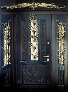 Фото стальная дверь Парадная дверь №27 с отделкой МДФ ПВХ