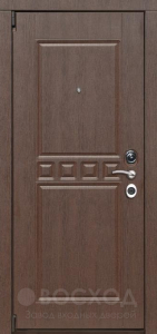 Фото  Стальная дверь МДФ №501 с отделкой Ламинат