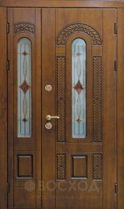 Фото стальная дверь Парадная дверь №345 с отделкой Массив дуба