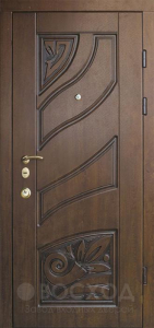 Фото стальная дверь МДФ №319 с отделкой МДФ ПВХ