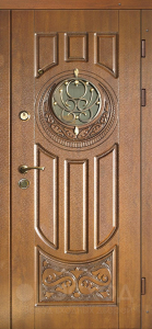 Фото стальная дверь Парадная дверь №369 с отделкой МДФ ПВХ