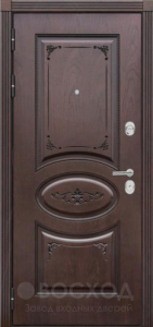 Фото  Стальная дверь Ламинат №6 с отделкой МДФ Шпон