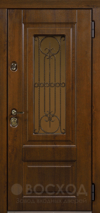 Фото стальная дверь Элитная дверь №24 с отделкой Массив дуба