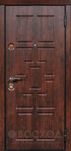 Фото стальная дверь Герметичная дверь в квартиру №6 с отделкой МДФ ПВХ