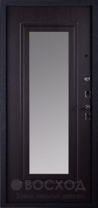 Фото  Стальная дверь Дверь с зеркалом и шумоизоляцией №2 с отделкой МДФ ПВХ