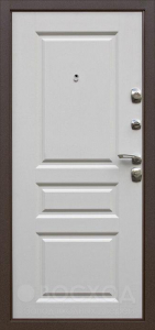 Фото  Стальная дверь С терморазрывом №1 с отделкой МДФ Шпон