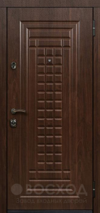 Фото стальная дверь С терморазрывом №44 с отделкой МДФ Шпон