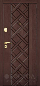 Фото стальная дверь МДФ №320 с отделкой МДФ ПВХ