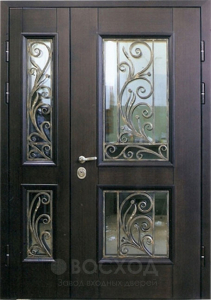 Фото стальная дверь Парадная дверь №56 с отделкой Массив дуба