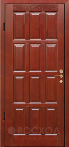 Фото  Стальная дверь С терморазрывом №7 с отделкой МДФ Шпон