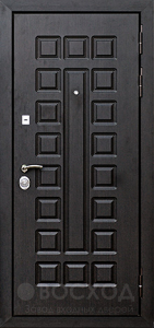 Фото стальная дверь Дверь с зеркалом и шумоизоляцией №26 с отделкой Порошковое напыление