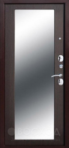 Фото  Стальная дверь Дверь с зеркалом и шумоизоляцией №26 с отделкой МДФ ПВХ