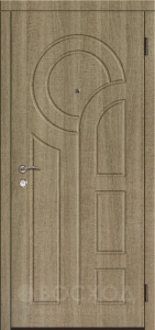 Фото стальная дверь МДФ №545 с отделкой МДФ Шпон