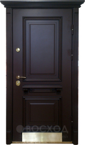 Фото стальная дверь Парадная дверь №67 с отделкой МДФ ПВХ