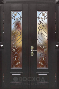Фото стальная дверь Парадная дверь №352 с отделкой Массив дуба