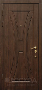 Фото  Стальная дверь С терморазрывом №23 с отделкой МДФ Шпон