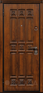 Фото  Стальная дверь Массив дуба №7 с отделкой Массив дуба