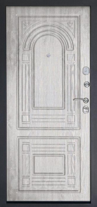 Фото  Стальная дверь С терморазрывом №21 с отделкой МДФ Шпон