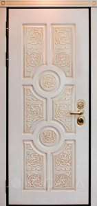 Фото  Стальная дверь МДФ №34 с отделкой МДФ ПВХ