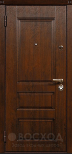Фото  Стальная дверь С терморазрывом №20 с отделкой МДФ Шпон