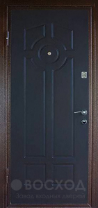 Фото  Стальная дверь С терморазрывом №9 с отделкой МДФ Шпон