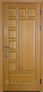 Фото стальная дверь МДФ №50 с отделкой МДФ Шпон