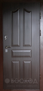 Фото стальная дверь МДФ №349 с отделкой МДФ ПВХ