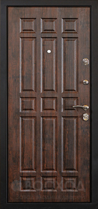Фото  Стальная дверь Порошок №104 с отделкой МДФ Шпон