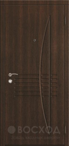 Фото стальная дверь С терморазрывом №37 с отделкой МДФ Шпон