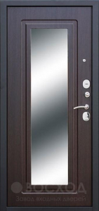 Фото  Стальная дверь С зеркалом №2 с отделкой МДФ ПВХ