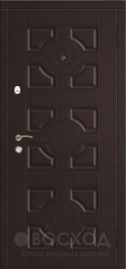Фото стальная дверь МДФ №166 с отделкой МДФ Шпон